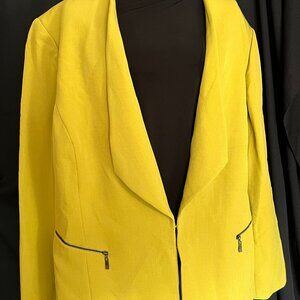 Chartreuse Tahari Suit Jacket